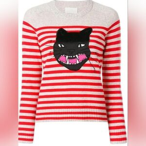 ZADIG & VOLTAIRE Lilo Striped Cat Jumper
